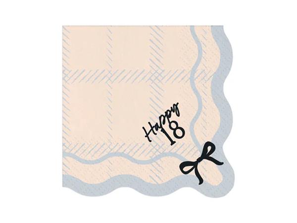 Grote foto happy 18 napkins 33x33 cm mix verzamelen overige verzamelingen