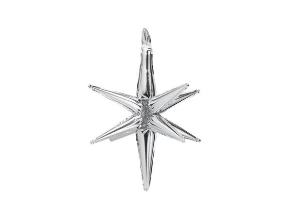 Grote foto 3d foil balloon star 50cm silver verzamelen overige verzamelingen