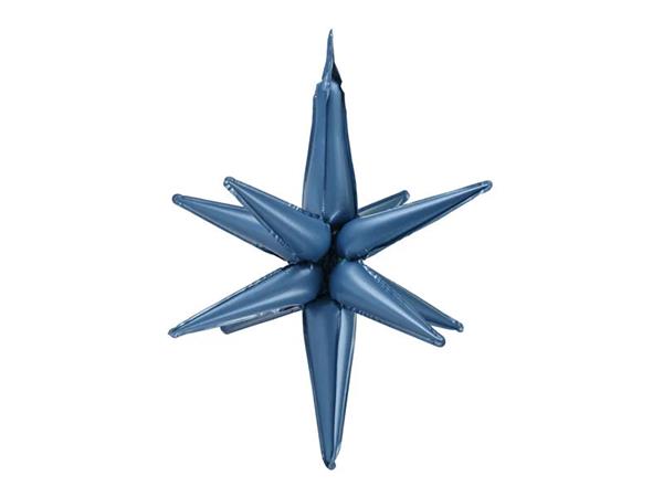 Grote foto 3d foil balloon star 105cm navy blue verzamelen overige verzamelingen