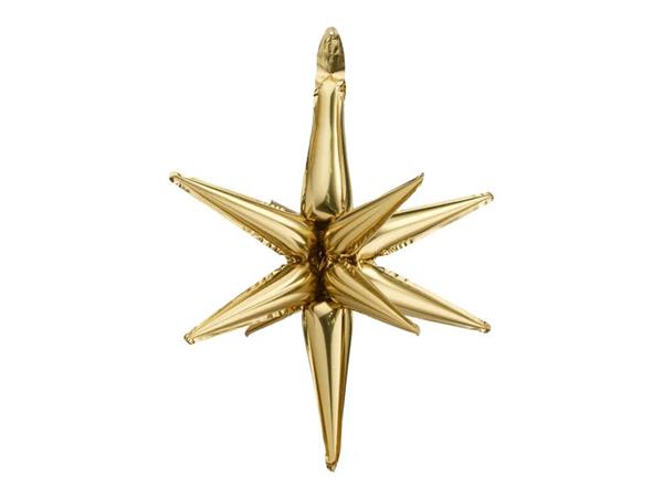 Grote foto 3d foil balloon star 105cm gold verzamelen overige verzamelingen