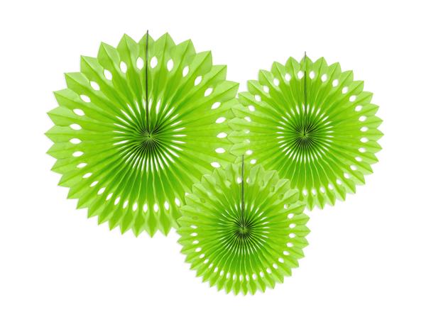 Grote foto decorative rosettes apple green 20 30cm verzamelen overige verzamelingen