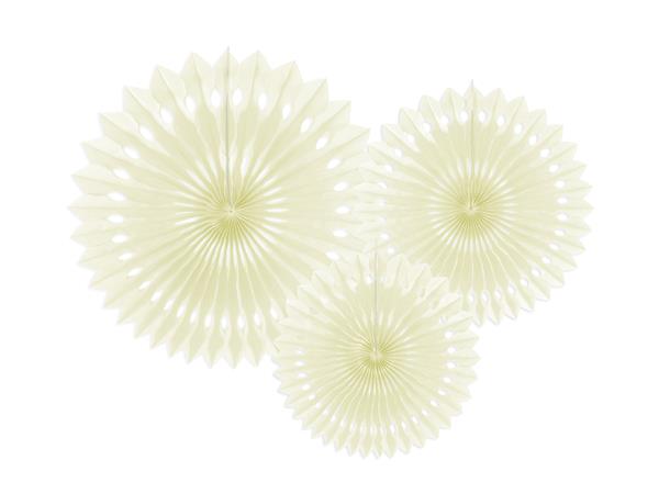 Grote foto decorative rosettes light cream 20 30cm verzamelen overige verzamelingen