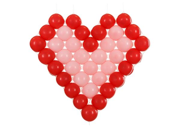 Grote foto heart balloons mesh 63x58 cm verzamelen overige verzamelingen