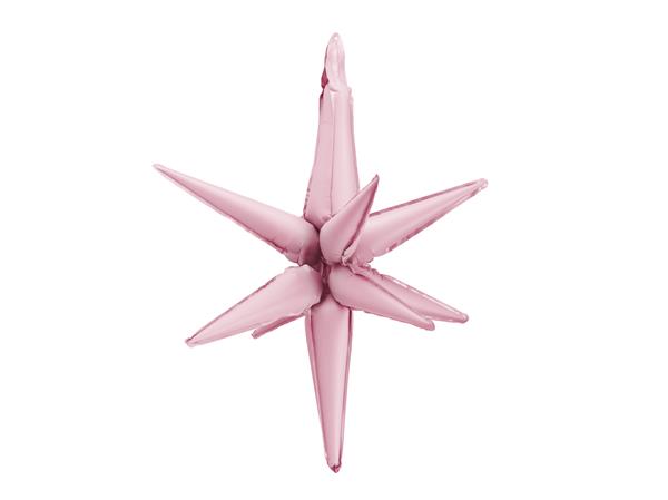 Grote foto 3d foil balloon star 70cm light pink verzamelen overige verzamelingen
