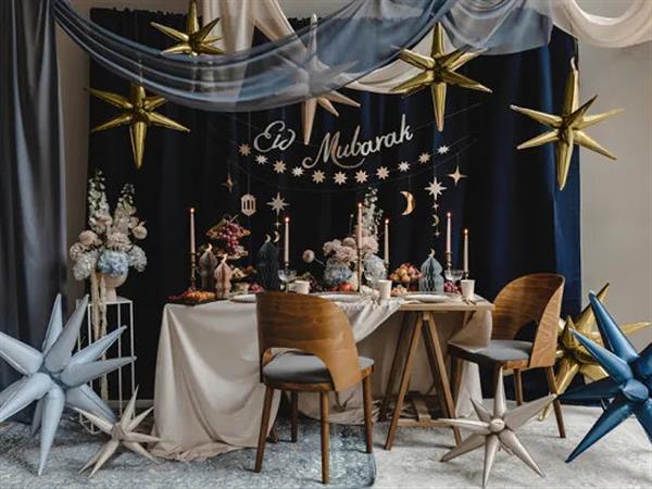 Grote foto 3d foil balloon star 105cm gold verzamelen overige verzamelingen