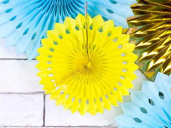 Grote foto decorative rosettes yellow 20 30cm verzamelen overige verzamelingen