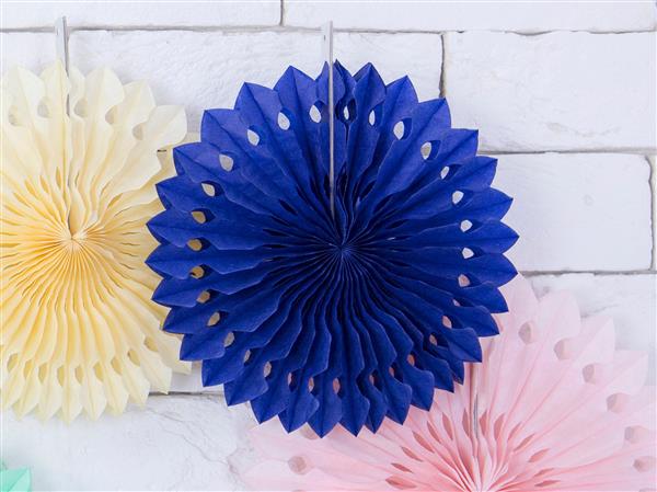 Grote foto decorative rosettes navy blue 20 30cm verzamelen overige verzamelingen