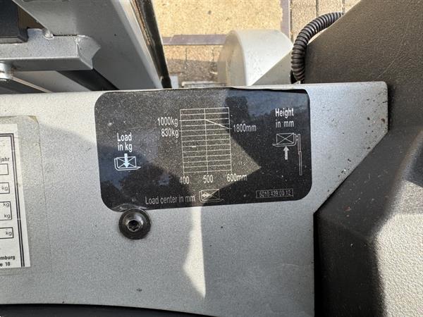 Grote foto vs 22217 meerijd stapelaar orderpicker kanvan 2.176mm bj2018 doe het zelf en verbouw hefwerktuigen