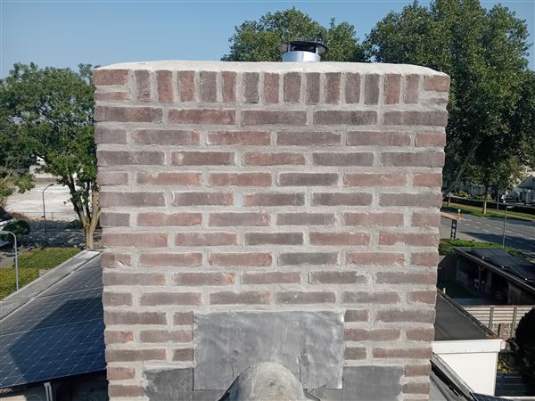 Grote foto schoorsteen renovatie 119 00 euro per meter incl diensten en vakmensen dakdekkers en rietdekkers