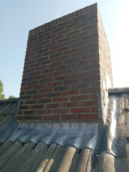 Grote foto schoorsteen renovatie 119 00 euro per meter incl diensten en vakmensen dakdekkers en rietdekkers