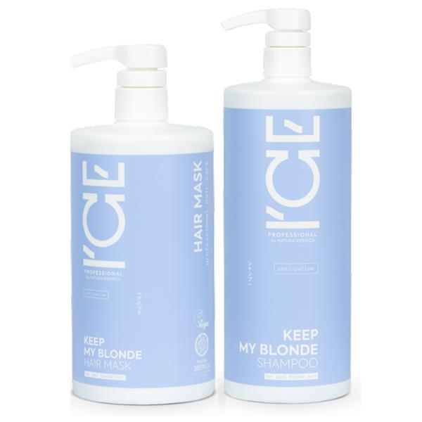 Grote foto ice professional duo pack keep my blonde salon size kleding dames sieraden