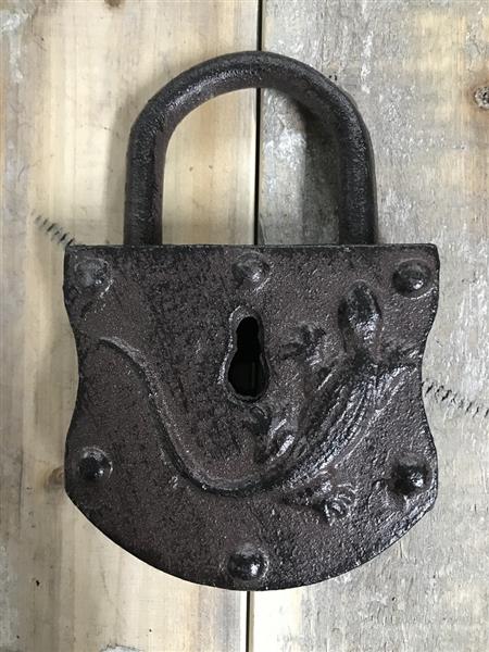 Grote foto slot met sleutels zoals antiek gietijzer doe het zelf en verbouw materialen en producten