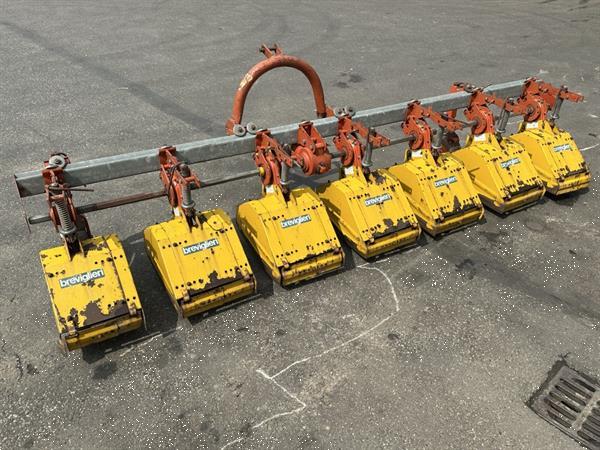 Grote foto breviglieri rijenfrees 6 rij 7 elementen agrarisch onkruidbestrijding