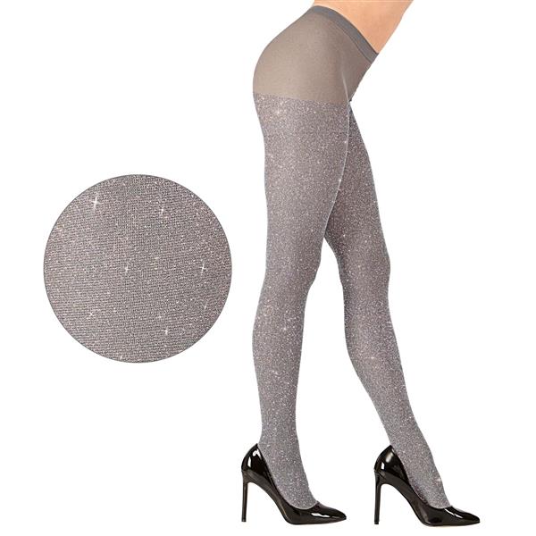 Grote foto panty 40den glitter zilver verzamelen overige verzamelingen