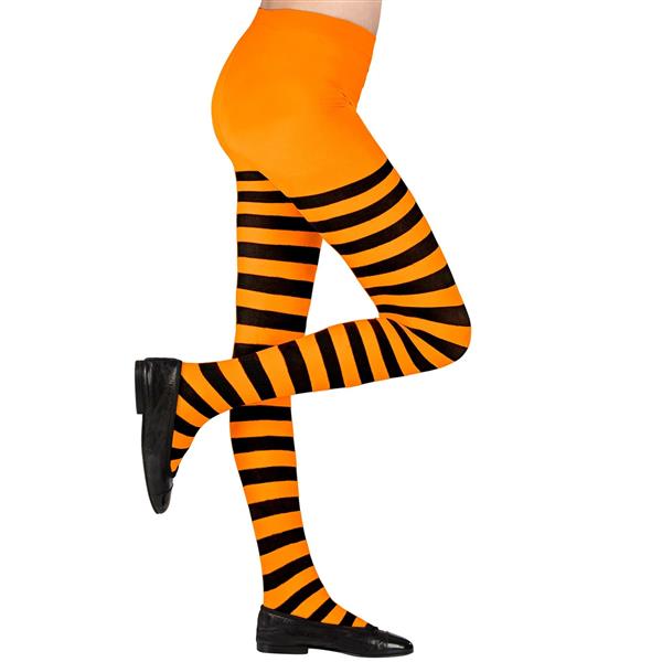 Grote foto kinderpanty gestreept oranje zwart verzamelen overige verzamelingen