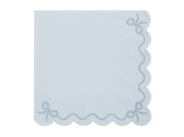 Grote foto servetten met franje 33x33cm misty blauw verzamelen overige verzamelingen