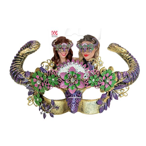 Grote foto oogmasker ram met bloemen verzamelen overige verzamelingen