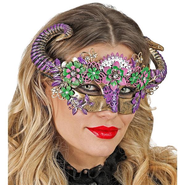 Grote foto oogmasker ram met bloemen verzamelen overige verzamelingen
