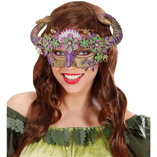 Grote foto oogmasker ram met bloemen verzamelen overige verzamelingen
