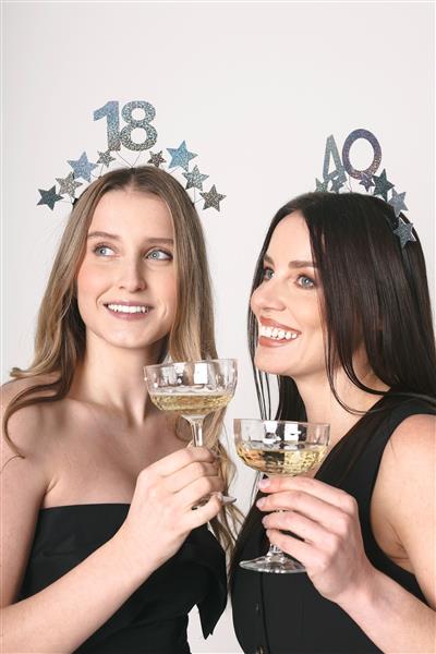 Grote foto headband with stars 40 silver verzamelen overige verzamelingen