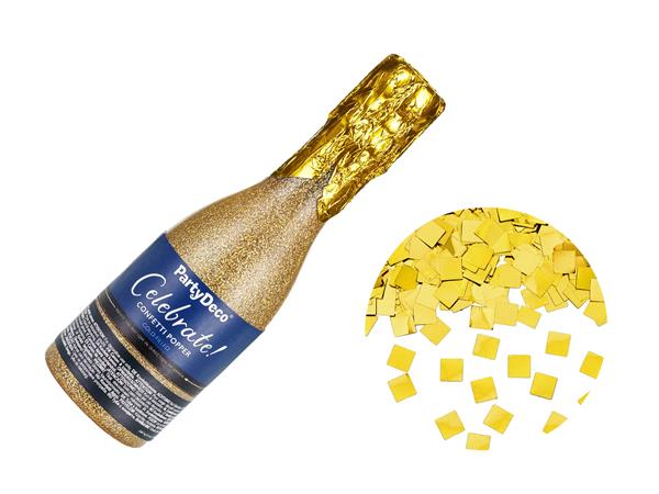 Grote foto champagne confetti cannon gold 20.5cm verzamelen overige verzamelingen