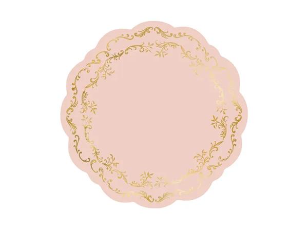 Grote foto placemats met ornament vuilroze verzamelen overige verzamelingen