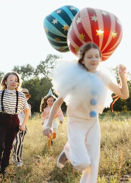 Grote foto folieballon bal met sterren verzamelen overige verzamelingen