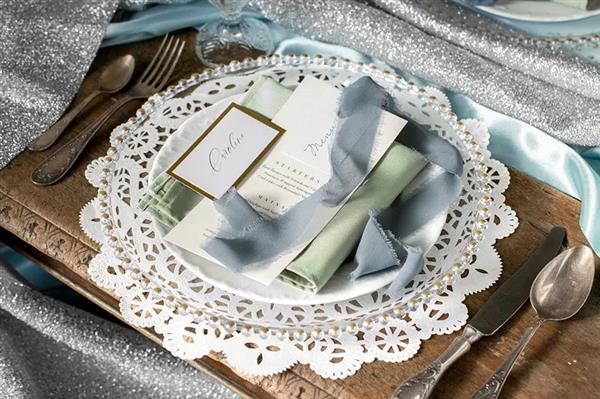 Grote foto fabric napkins sage 35 x 35cm verzamelen overige verzamelingen