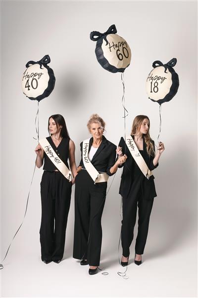 Grote foto happy 40 sash cream 76 cm verzamelen overige verzamelingen