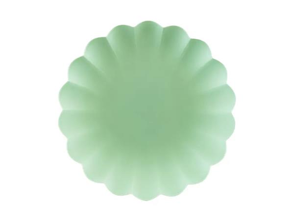 Grote foto plastic volant bordjes 22 x 22 cm saliekleurig verzamelen overige verzamelingen