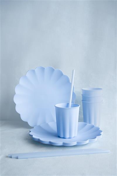 Grote foto wegwerptafelkleed 180x120 cm blauw verzamelen overige verzamelingen