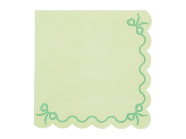 Grote foto servetten met franje 33x33cm groen verzamelen overige verzamelingen