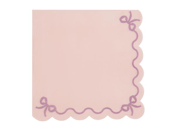 Grote foto servetten met franje 33x33cm lichtroze verzamelen overige verzamelingen