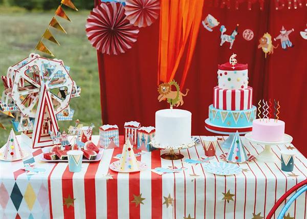 Grote foto paper tablecloth thin stripes and stars mix 180 x 120 cm verzamelen overige verzamelingen