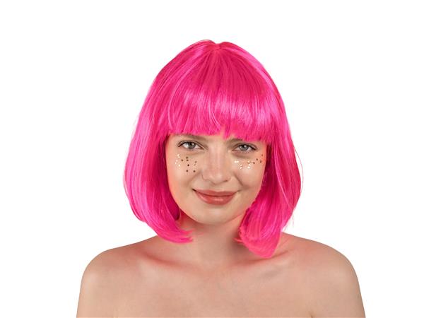 Grote foto cleopatra pruik neonroze verzamelen overige verzamelingen