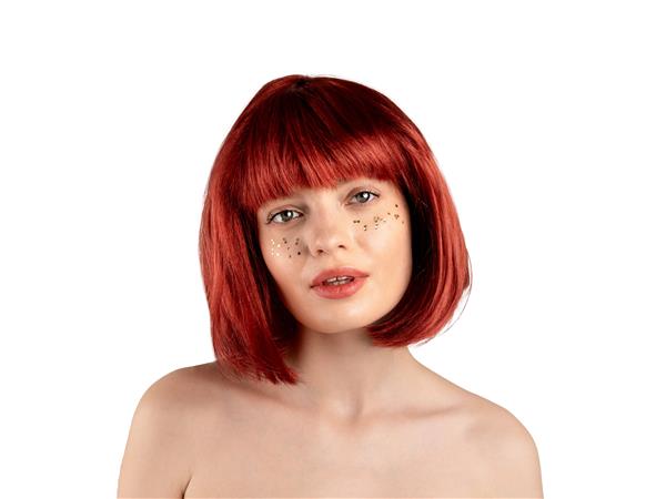 Grote foto cleopatra pruik aardbeiroze verzamelen overige verzamelingen