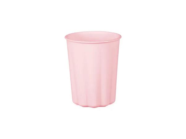 Grote foto plastic bekers frill 220 ml roze verzamelen overige verzamelingen