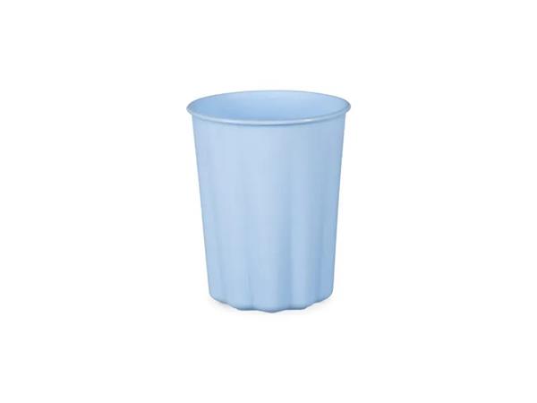 Grote foto falbanka plastic bekers 220 ml blauw verzamelen overige verzamelingen