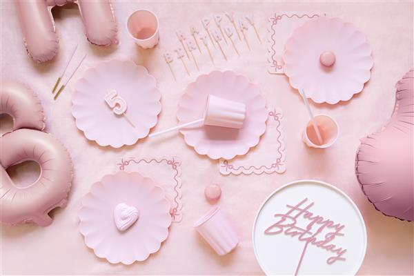 Grote foto plain birthday candles pink 14 cm verzamelen overige verzamelingen