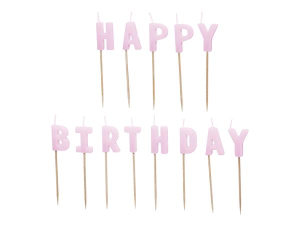 Grote foto birthday candles happy birthday 2.5 cm violet verzamelen overige verzamelingen