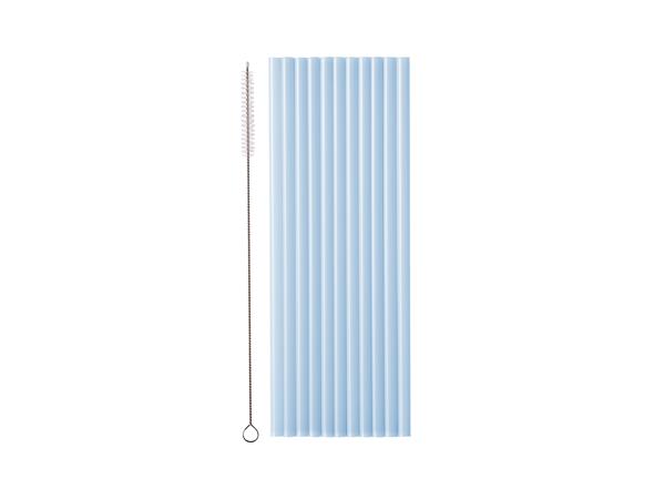 Grote foto plastic straws 23 cm light blue verzamelen overige verzamelingen