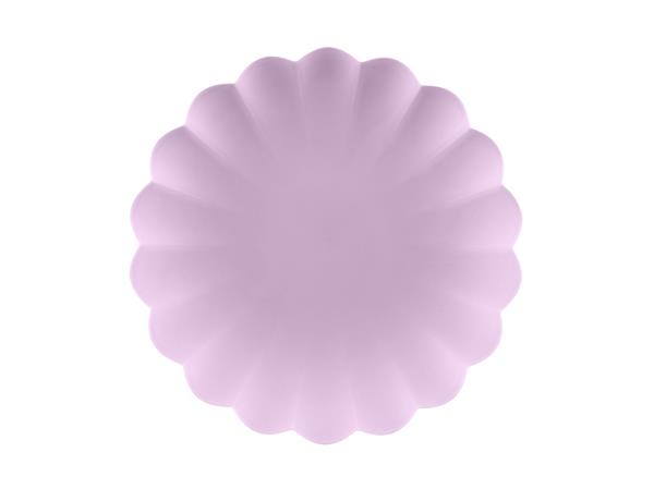 Grote foto plastic plates frill 22 x 22 cm violet verzamelen overige verzamelingen