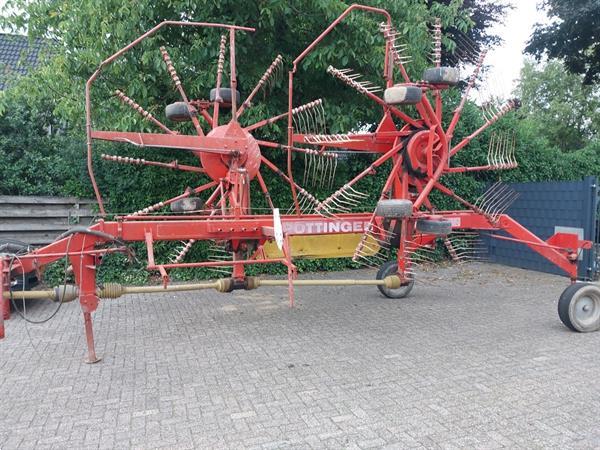 Grote foto pottinger top 800 dubbele hark agrarisch harken