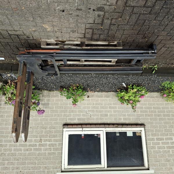 Grote foto hefmast duplo 3 3 m doorkijkmast doe het zelf en verbouw aanbouwdelen