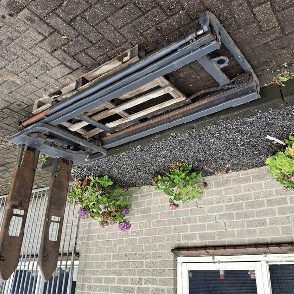 Grote foto hefmast duplo 3 3 m doorkijkmast doe het zelf en verbouw aanbouwdelen