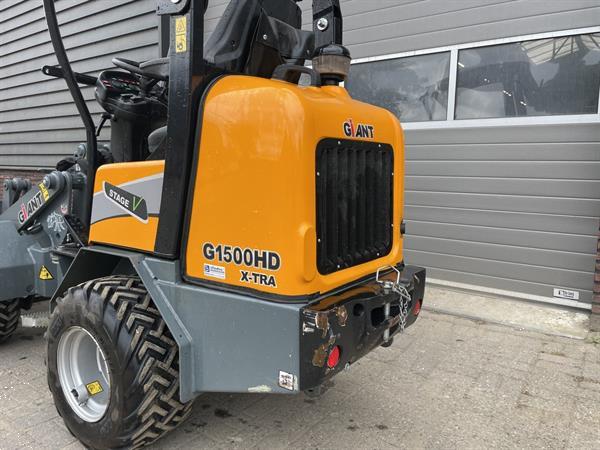 Grote foto giant g1500 hd x tra minishovel bj 2021 182 uur marge agrarisch shovels