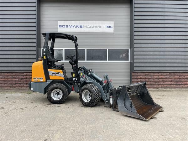 Grote foto giant g1500 hd x tra minishovel bj 2021 182 uur marge agrarisch shovels