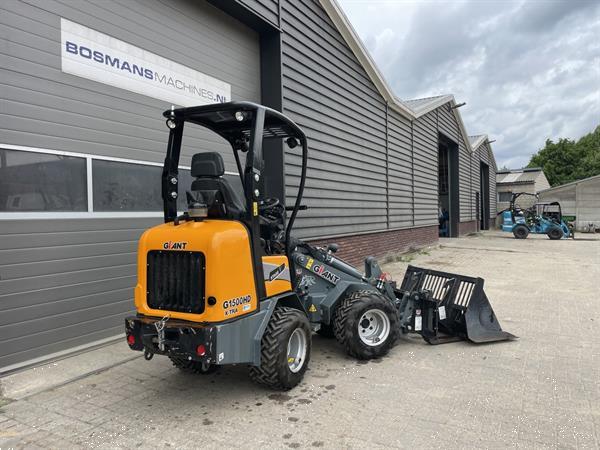 Grote foto giant g1500 hd x tra minishovel bj 2021 182 uur marge agrarisch shovels
