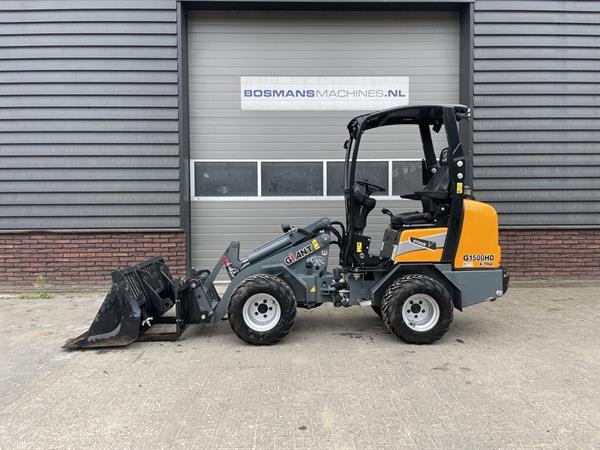 Grote foto giant g1500 hd x tra minishovel bj 2021 182 uur marge agrarisch shovels
