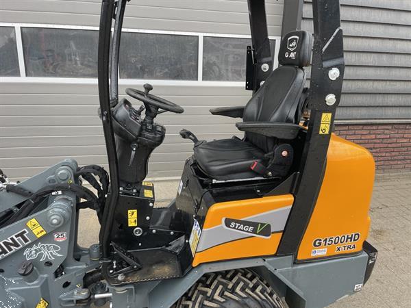 Grote foto giant g1500 hd x tra minishovel bj 2021 182 uur marge agrarisch shovels